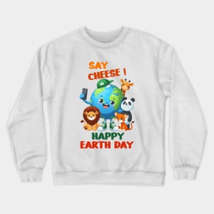 Earth Day 2024 Crewneck Sweatshirt